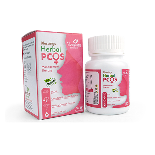 Herbal PCOS Capsules blessings ayurveda