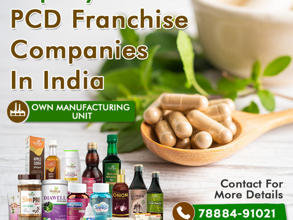 Top Ayurvedic PCD Franchise Companies in India