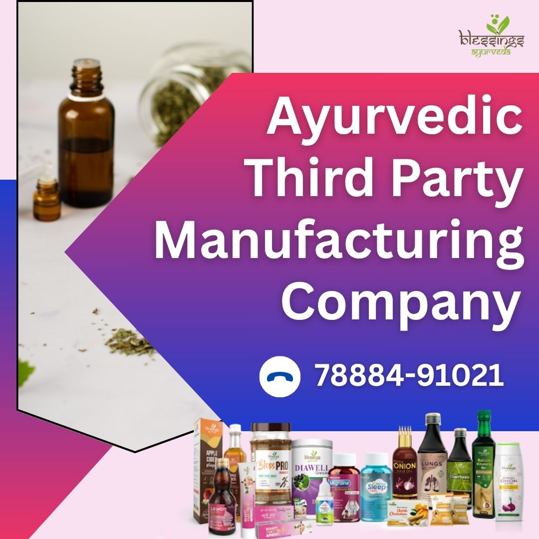 Ayurvedic Third Party Manufacturing Company